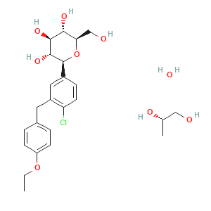 Dapagliflozin propanediol monohydrate