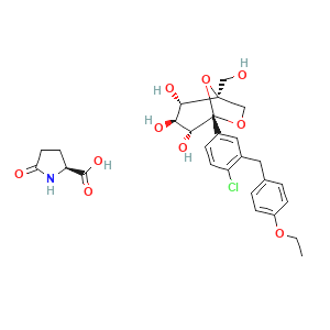 Ertugliflozin L-Pyroglutamic Acid